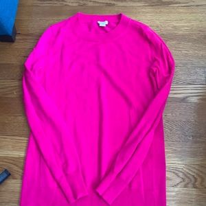 J. Crew Factory Hot Pink Sweater